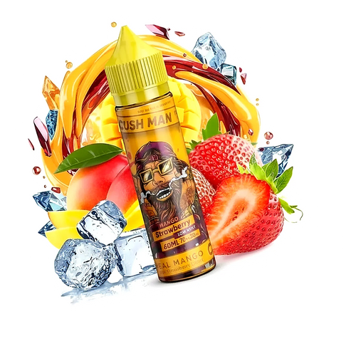 Cush Man Mango Strawberry by Nasty 60ml E-liquid In UAE