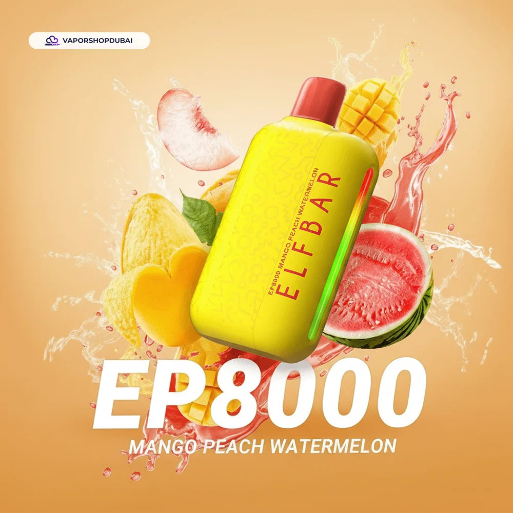 ELF Bar EP8000 Disposable Vape 8000 Puffs 20mg In UAE