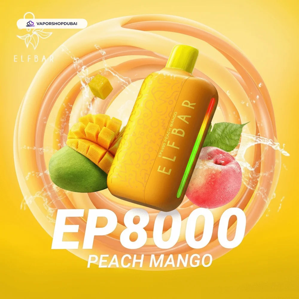 ELF Bar EP8000 Disposable Vape 8000 Puffs 20mg In UAE