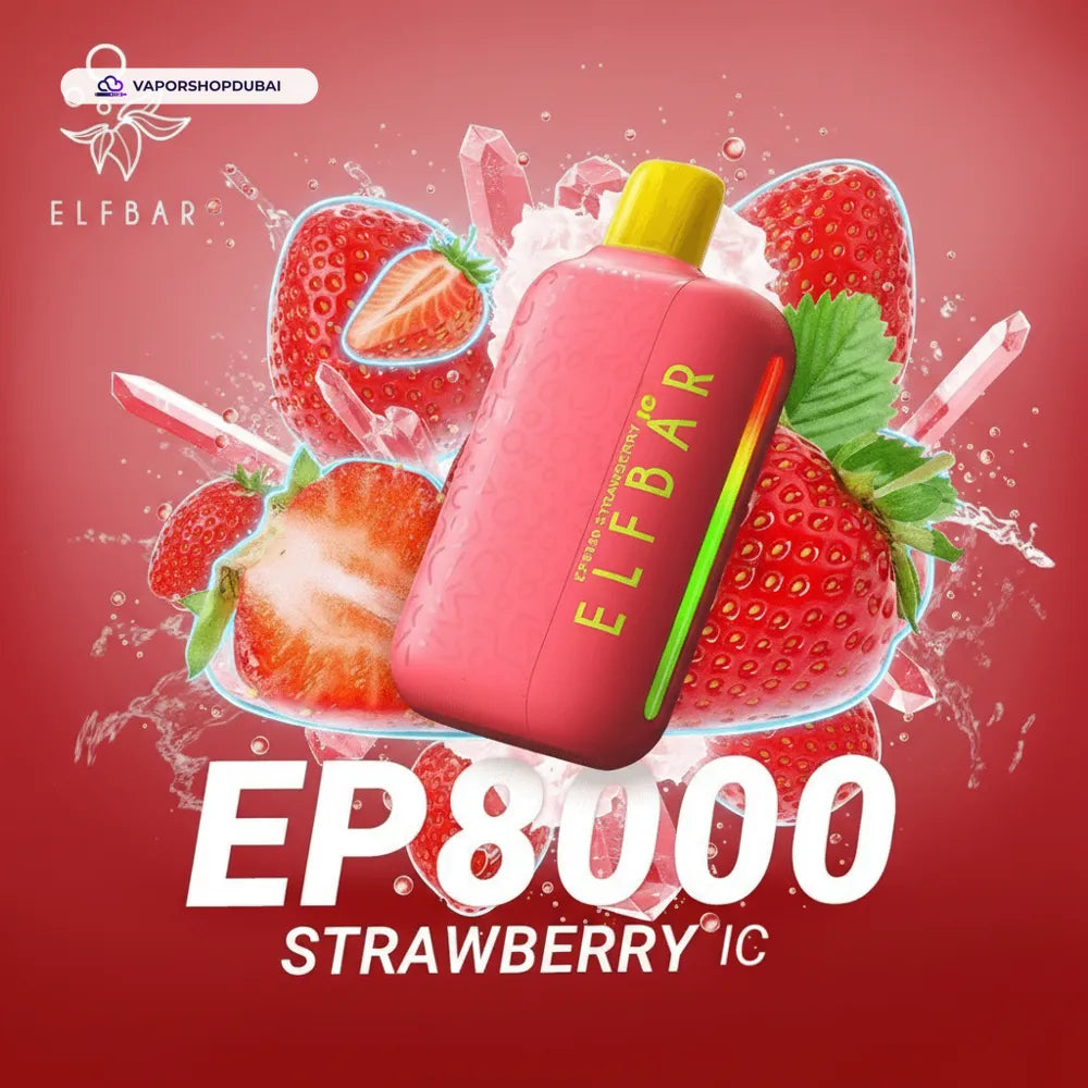 ELF Bar EP8000 Disposable Vape 8000 Puffs 20mg In UAE