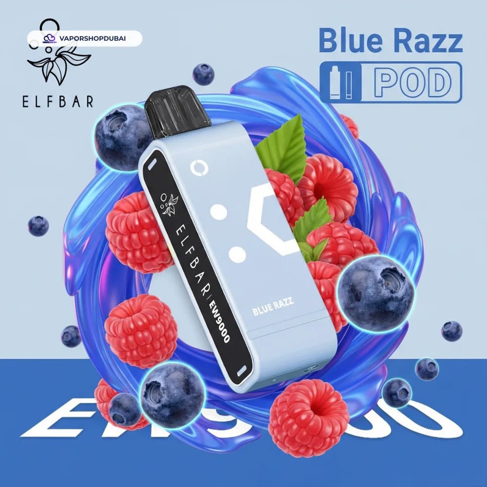 Elf Bar EW9000 Replacement Pods Prefilled 9000 Puffs In UAE