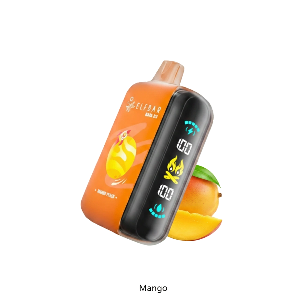 ELF BAR Raya D3 25000 Puffs Dubai — AED 55, Dual Mesh, All Flavors