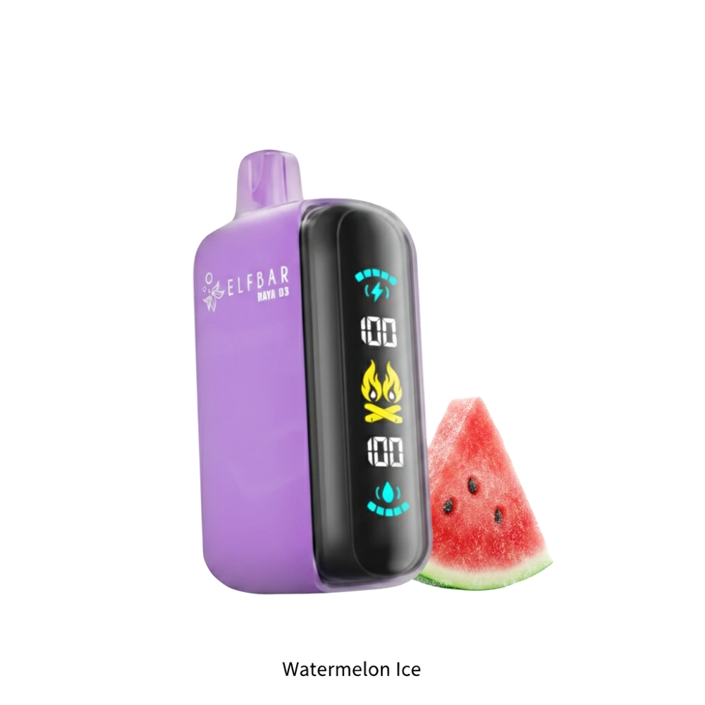 ELF BAR Raya D3 25000 Puffs Dubai — AED 55, Dual Mesh, All Flavors