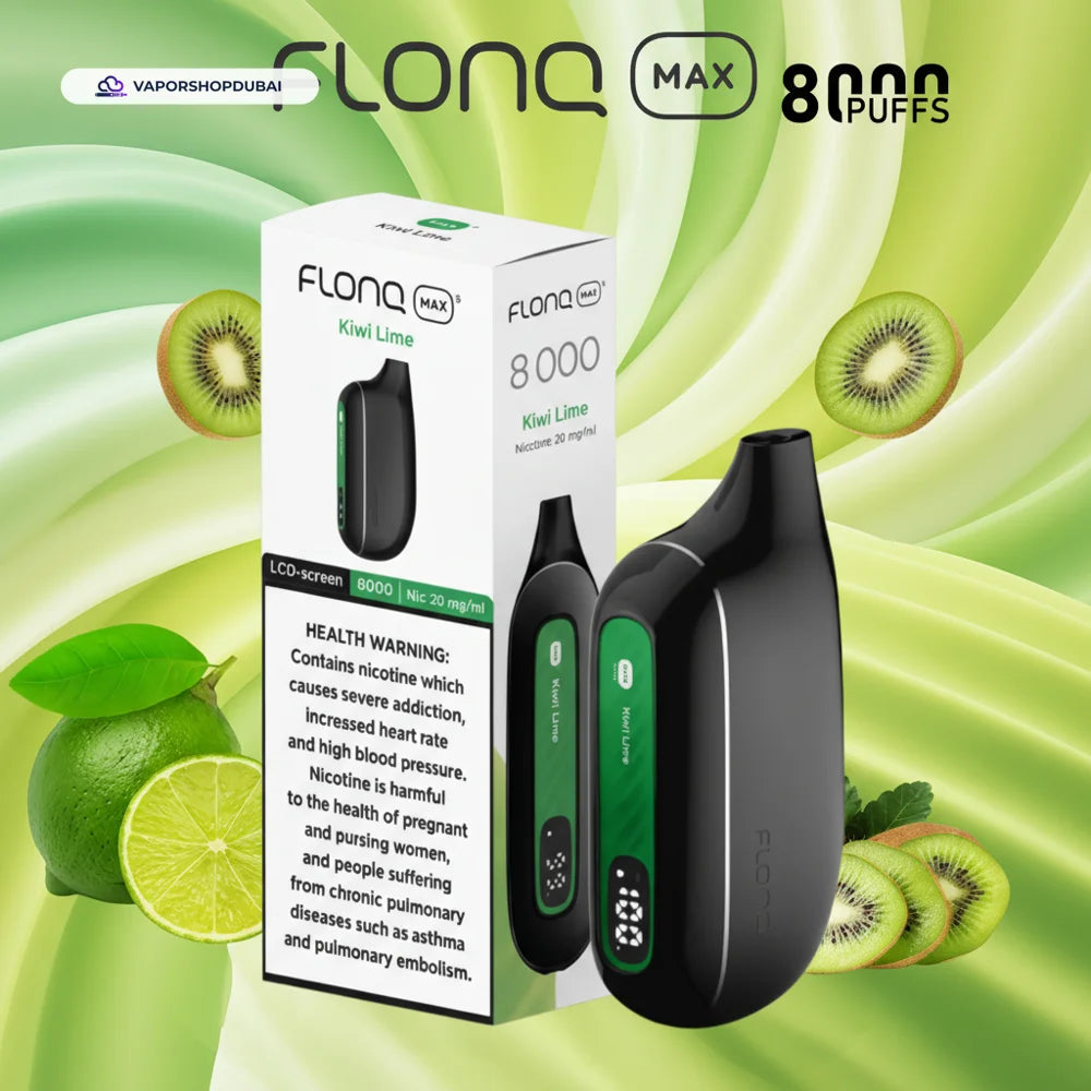Flonq Max S 8000 Puffs Disposable Vape In UAE