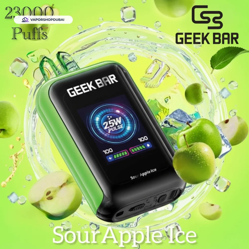 Geek Bar Watt 23000 Puffs Disposable Vape 5% (50mg) Nicotine In UAE, DUBAI
