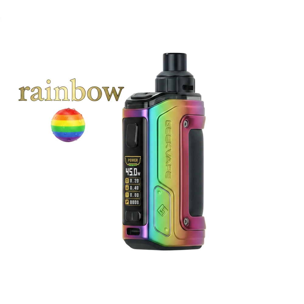 Geekvape H45 Pod System Kit 1400mAh 4ml Dubai UAE Rainbow Flavor -- Buy Disposable Vape Dubai UAE