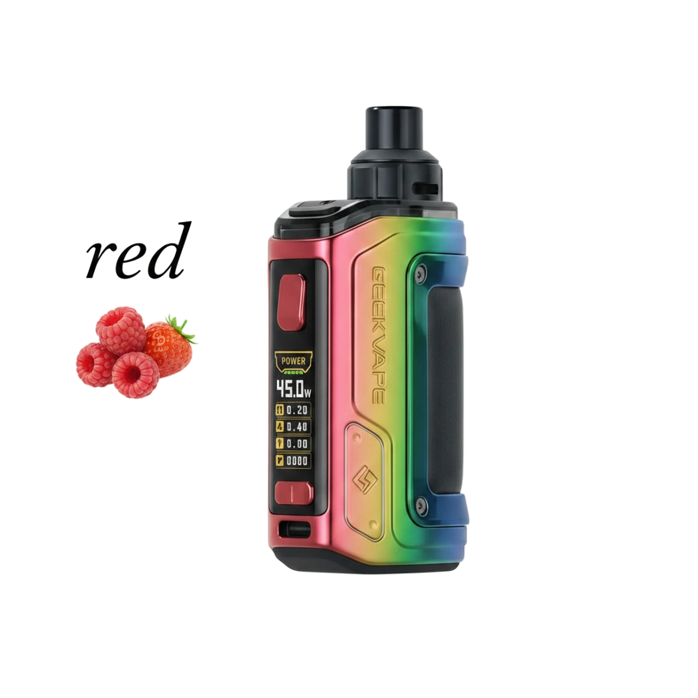 Geekvape H45 Pod System Kit 1400mAh 4ml Dubai UAE Red Flavor -- Buy Disposable Vape Dubai UAE