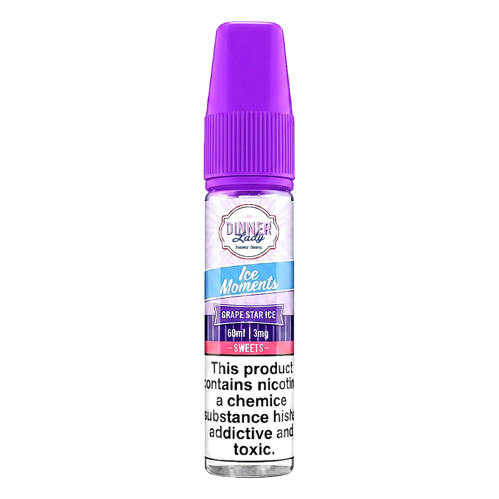 Grape Star Dinner Lady Ice Moments 60ml 3mg في الإمارات العربية المتحدة