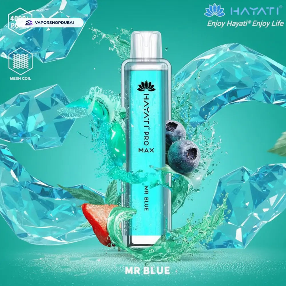 Hayati Pro Max 4000 Puffs Disposable Vape In UAE