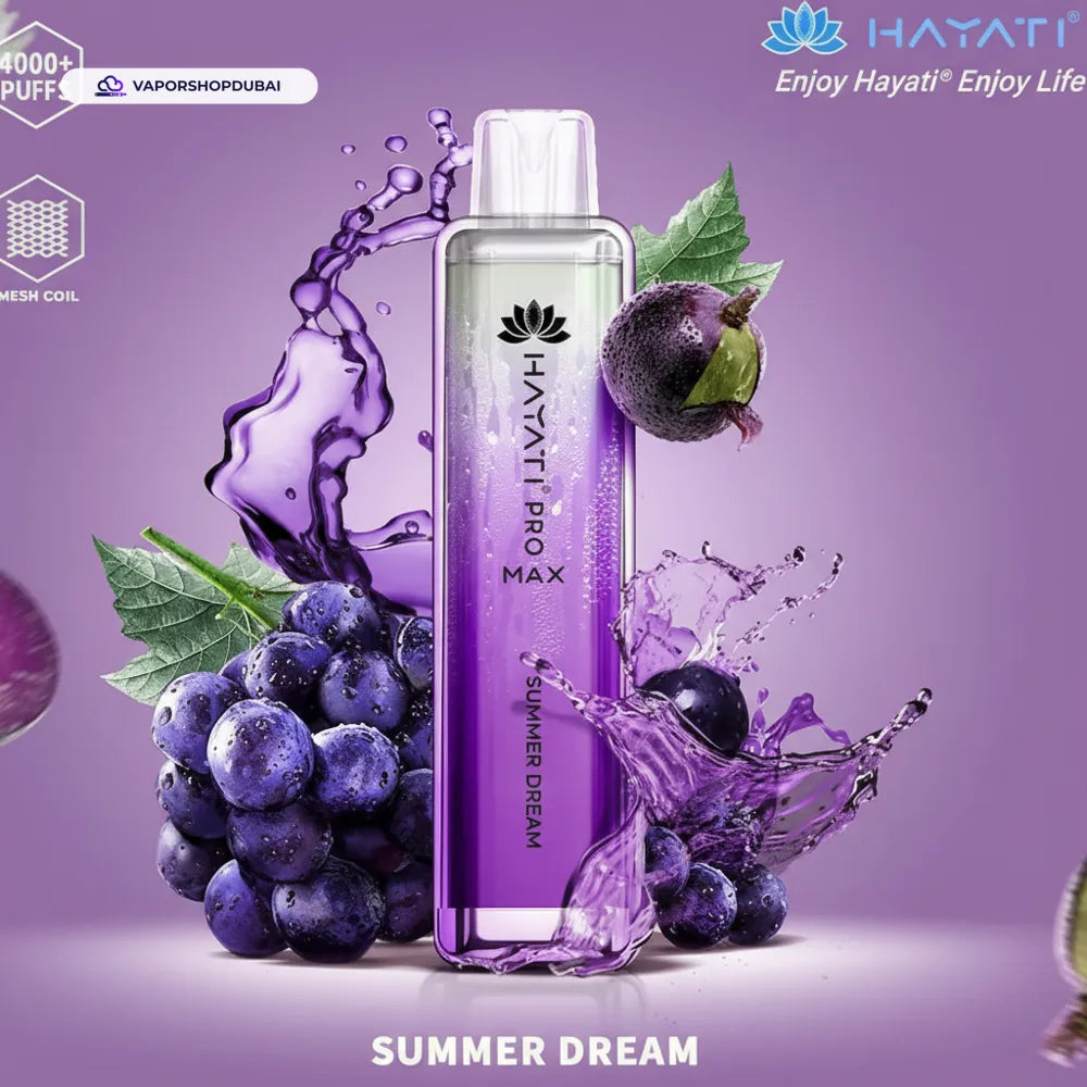 Hayati Pro Max 4000 Puffs Disposable Vape في الإمارات العربية المتحدة