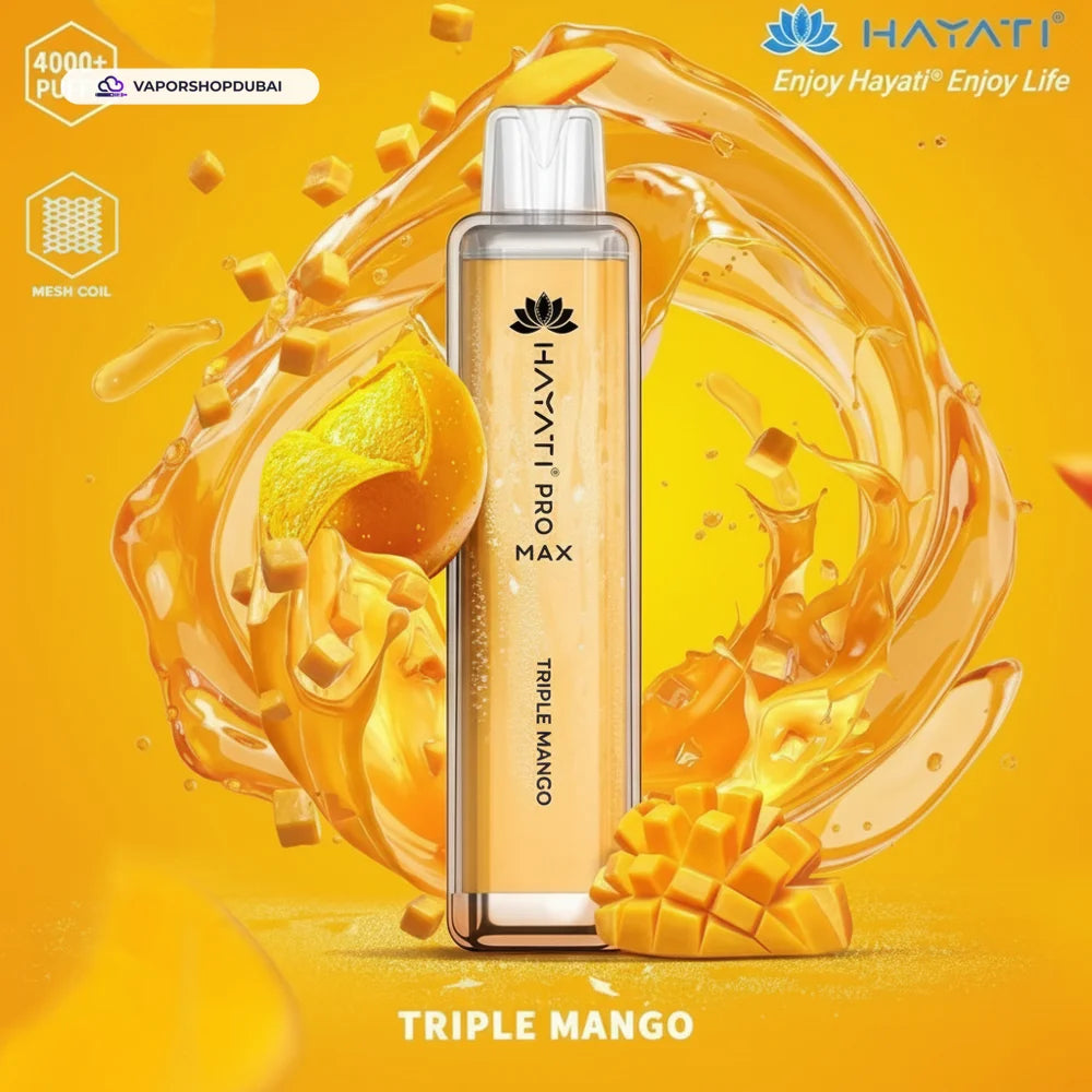 Hayati Pro Max 4000 Puffs Disposable Vape في الإمارات العربية المتحدة