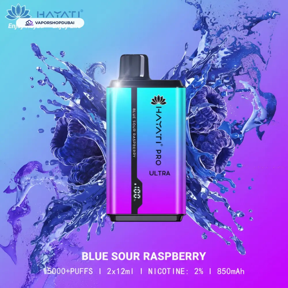 Hayati Pro Ultra 15000 Puffs سحبة جاهزة في الإمارات العربية المتحدة
