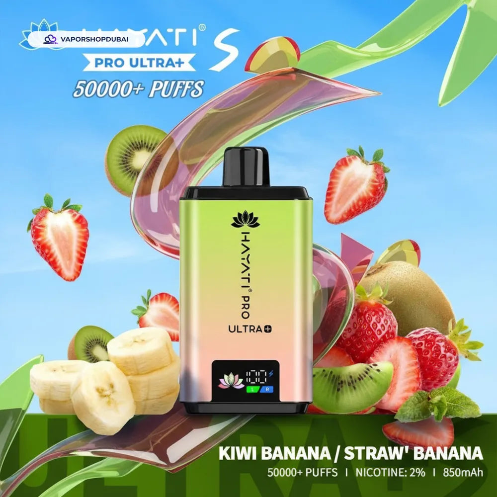 فيب للاستعمال مرة واحدة Hayati Pro Ultra+ S 50000 Puffs في الإمارات العربية المتحدة