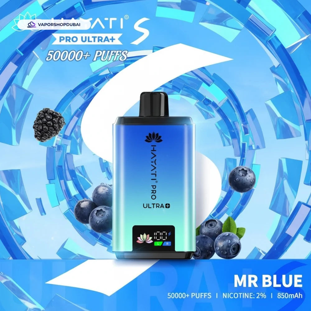 فيب للاستعمال مرة واحدة Hayati Pro Ultra+ S 50000 Puffs في الإمارات العربية المتحدة