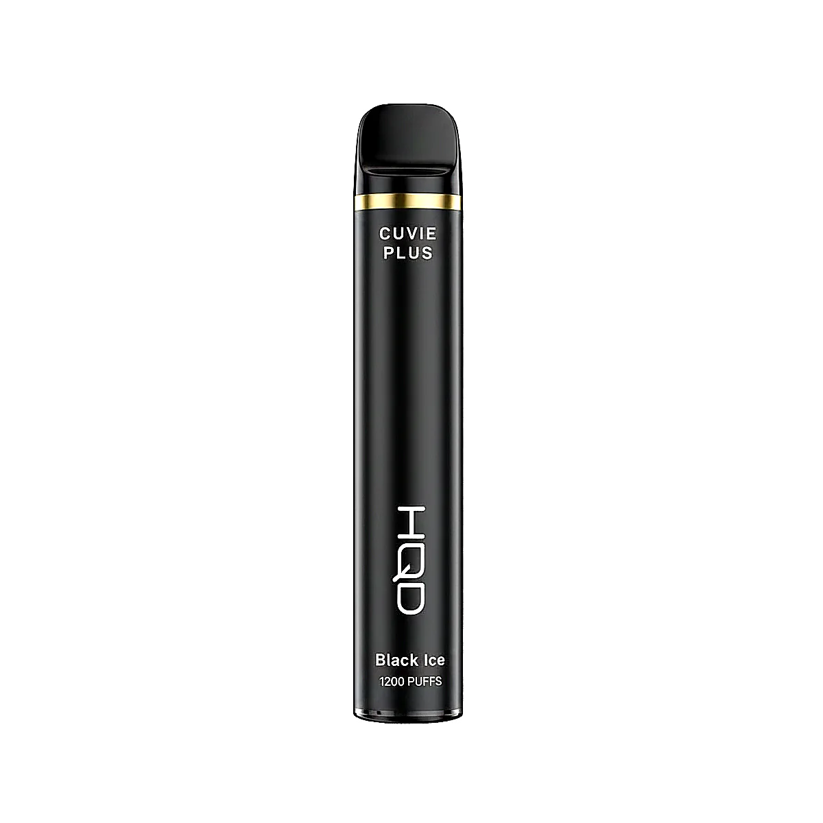HQD Black Ice 1200 Puffs Cuvie Plus Disposable Vape 50mg in the UAE