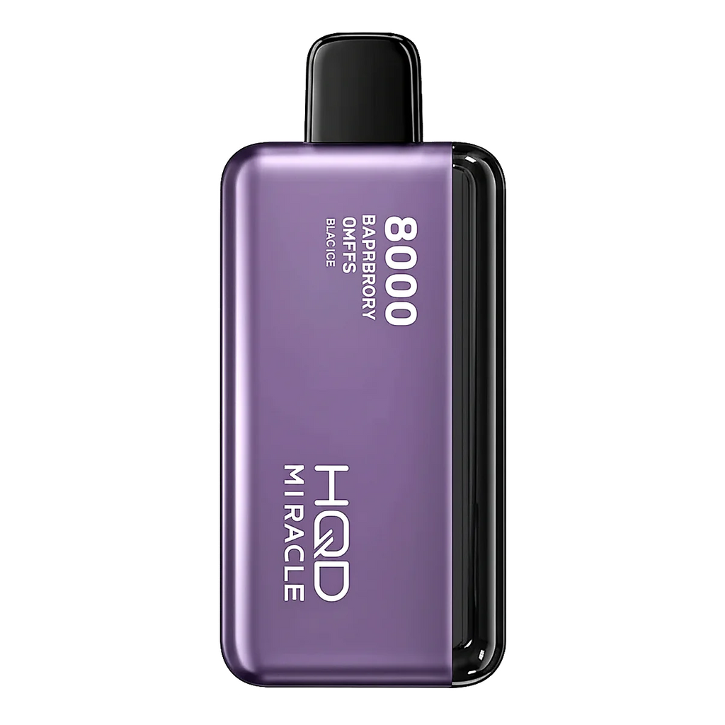 HQD Miracle 8000 Puffs Zero Nicotine (0mg) vape in the UAE