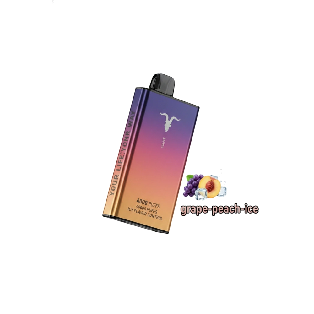 Ignite Ice 40000 Puffs Disposable Vape Icy Flavor Dubai UAE Grape Peach Ice Flavor -- Buy Disposable Vape Dubai UAE