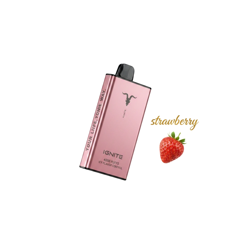 Ignite Ice 40000 Puffs Disposable Vape Icy Flavor Dubai UAE Strawberry Flavor -- Buy Disposable Vape Dubai UAE