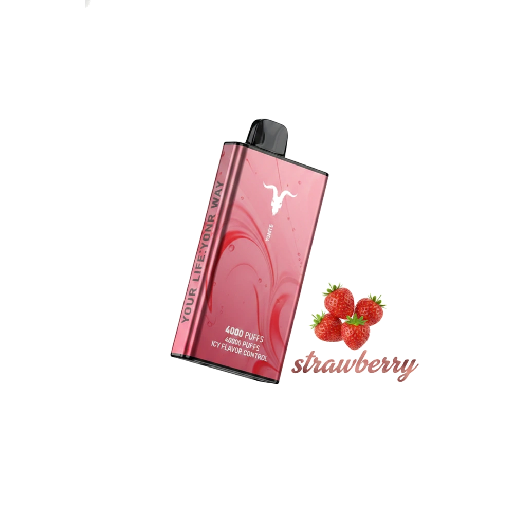 Ignite Ice 40000 Puffs Disposable Vape Icy Flavor Dubai UAE Strawberry Flavor -- Buy Disposable Vape Dubai UAE