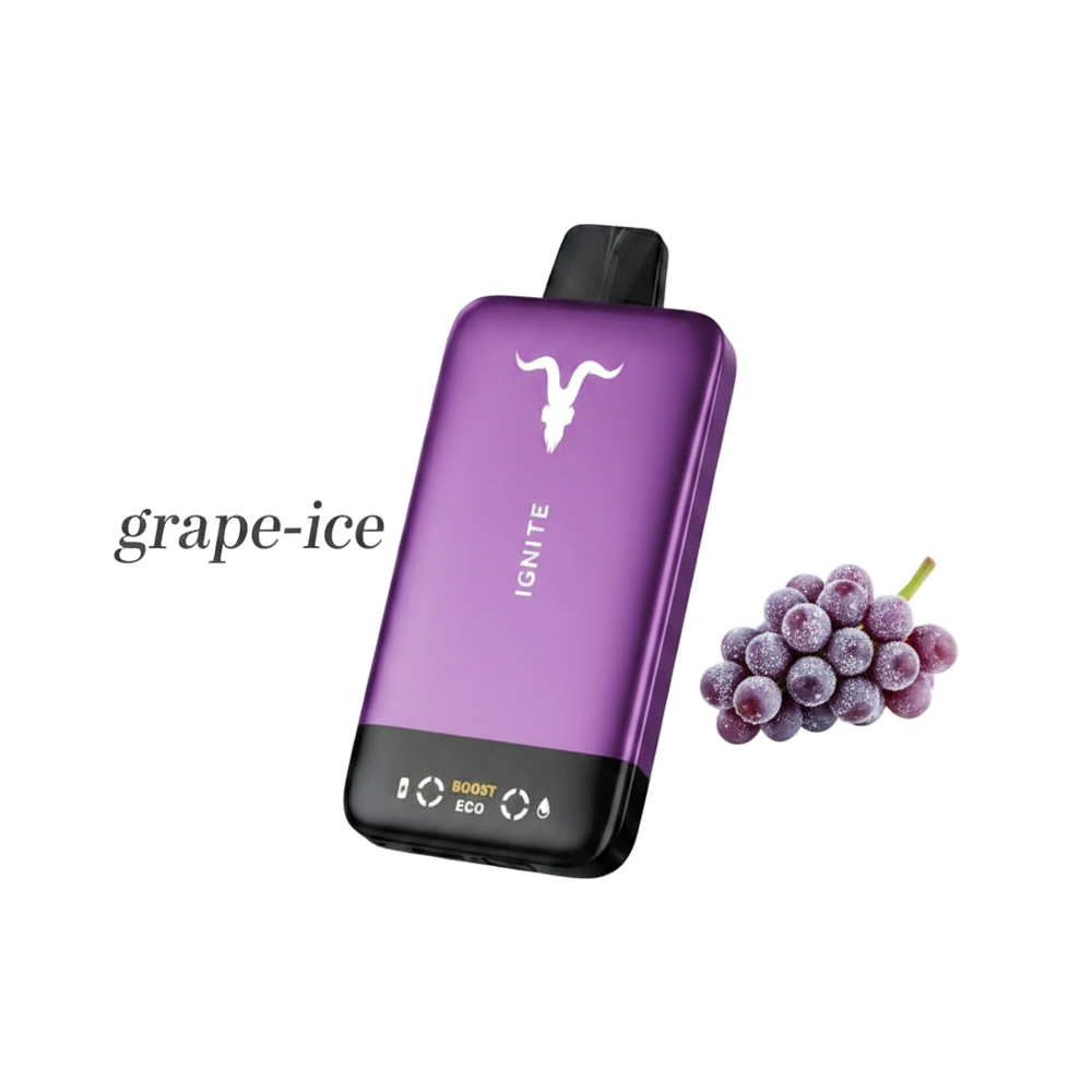 IGNITE V155 15500puffs Disposable Vape Ultra Slim Dubai UAE Grape Ice Flavor -- Buy Disposable Vape Dubai UAE