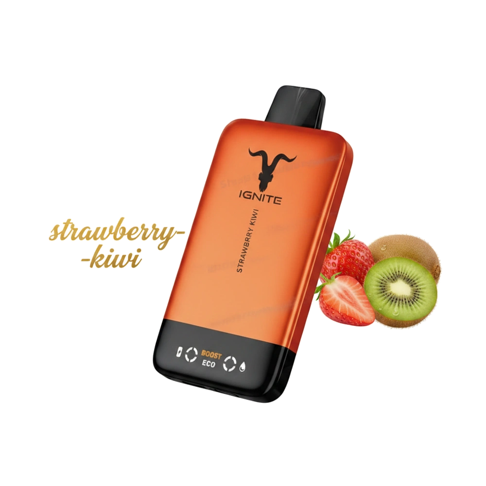 IGNITE V155 15500puffs Disposable Vape Ultra Slim Dubai UAE Strawberry Kiwi Flavor -- Buy Disposable Vape Dubai UAE