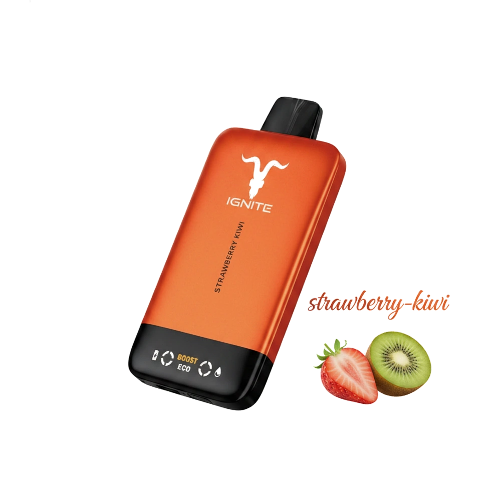 IGNITE V155 15500puffs Disposable Vape Ultra Slim Dubai UAE Strawberry Kiwi Flavor -- Buy Disposable Vape Dubai UAE