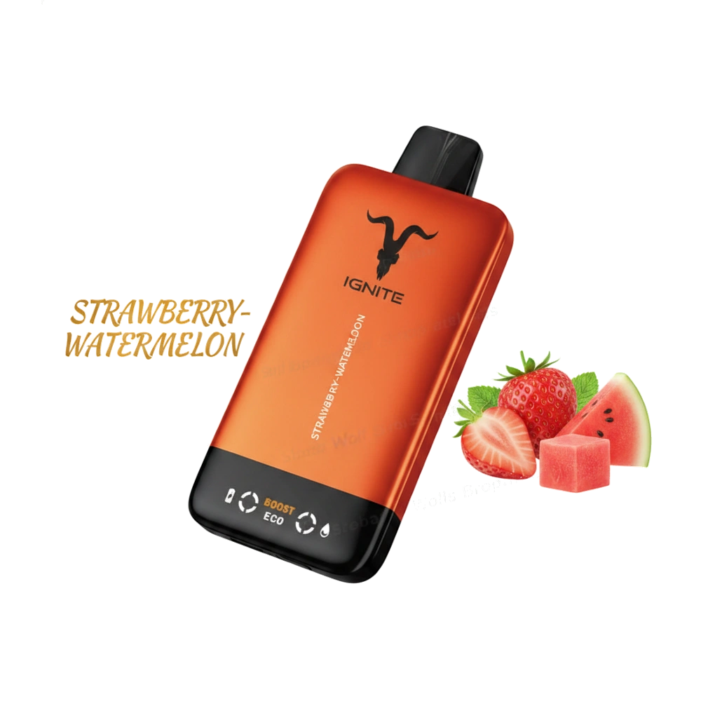 IGNITE V155 15500puffs Disposable Vape Ultra Slim Dubai UAE Strawberry Watermelon Flavor -- Buy Disposable Vape Dubai UAE