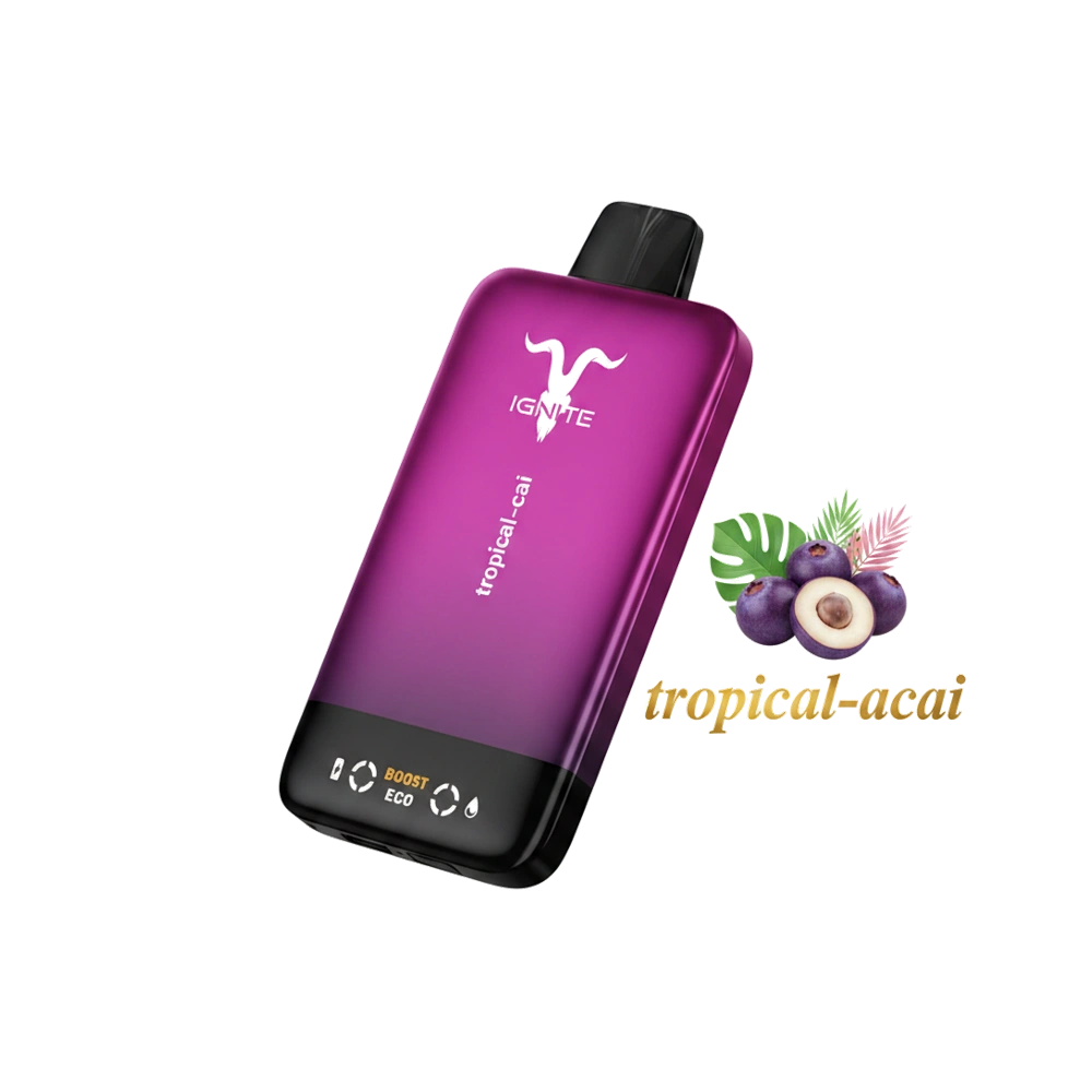 IGNITE V155 15500puffs Disposable Vape Ultra Slim Dubai UAE Tropical Acai Flavor -- Buy Disposable Vape Dubai UAE