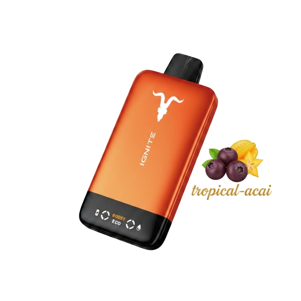 IGNITE V155 15500puffs Disposable Vape Ultra Slim Dubai UAE Tropical Acai Flavor -- Buy Disposable Vape Dubai UAE