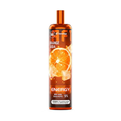 ORANGE SODA |ENERGY VAPE 5000 PUFFS|100% ORIGINAL DISPOSABLE
