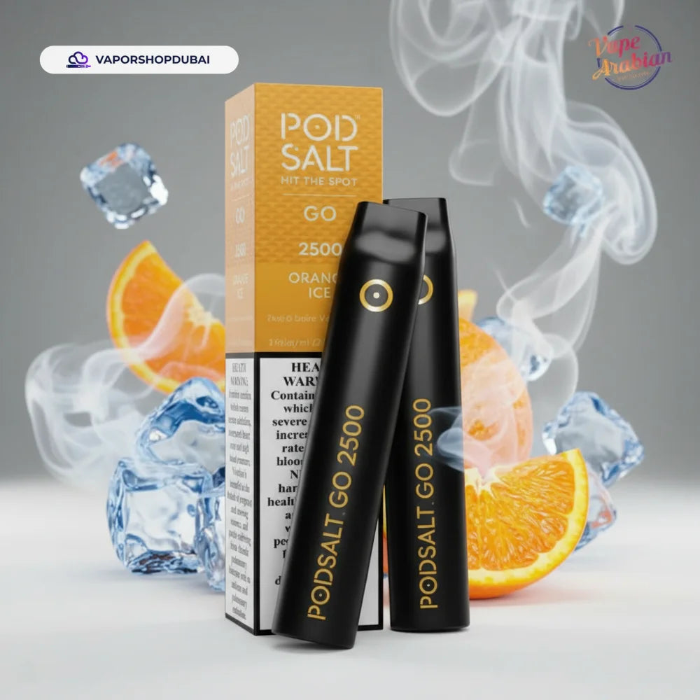Pod Salt Go 2500 Puffs Disposable Vape Device 20mg In UAE