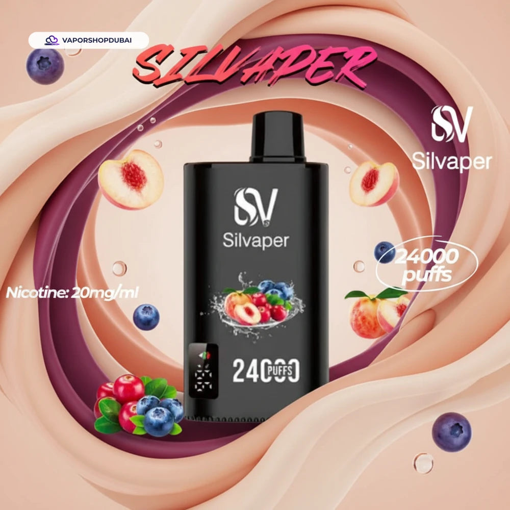 Silvaper 24000 Puffs Disposable Vape In UAE