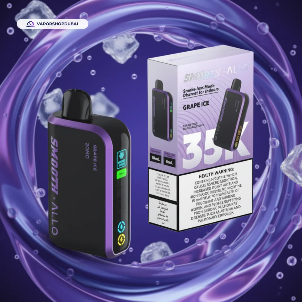 فيب Smooth Allo 35000 سحبة للاستخدام مرة واحدة في الإمارات