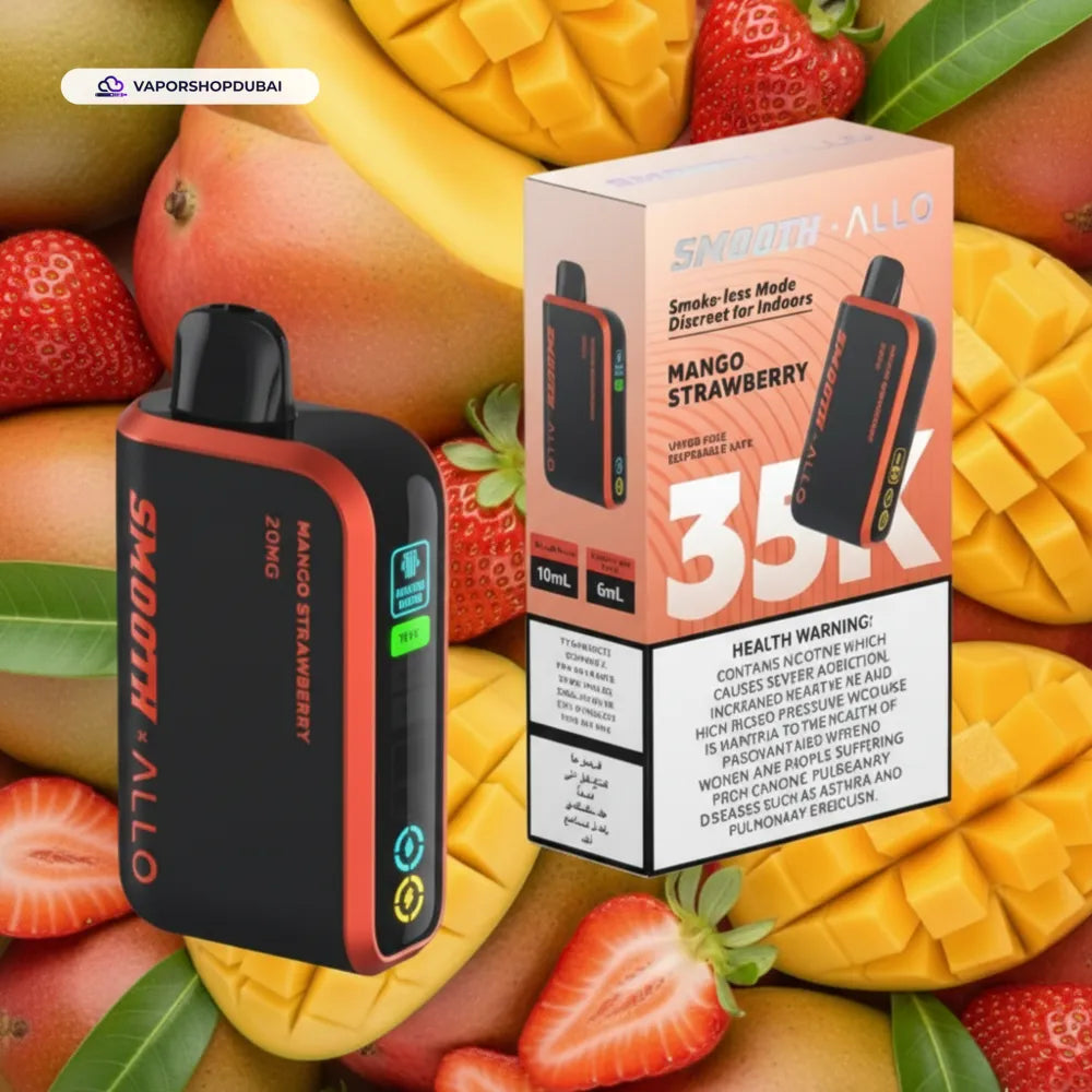 فيب Smooth Allo 35000 سحبة للاستخدام مرة واحدة في الإمارات