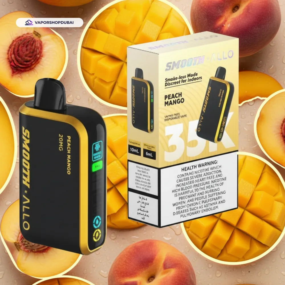 فيب Smooth Allo 35000 سحبة للاستخدام مرة واحدة في الإمارات