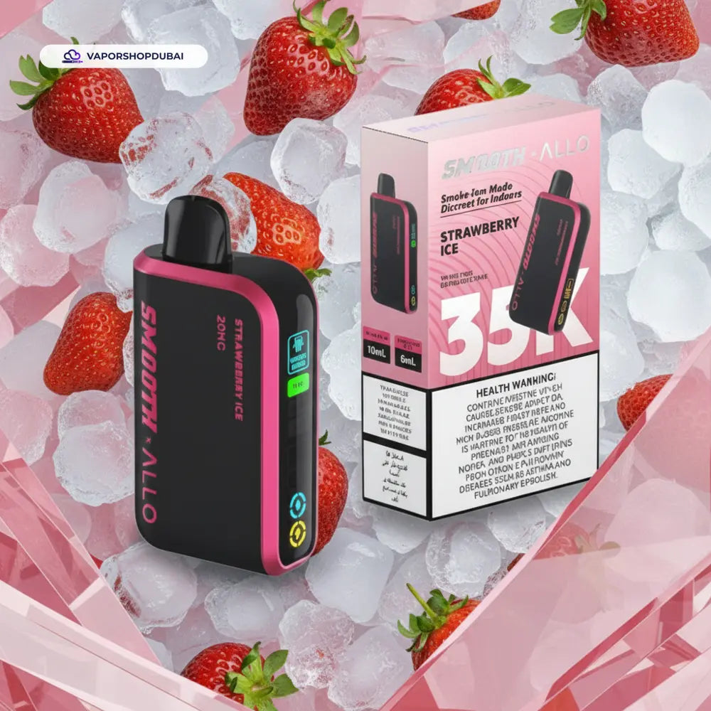فيب Smooth Allo 35000 سحبة للاستخدام مرة واحدة في الإمارات