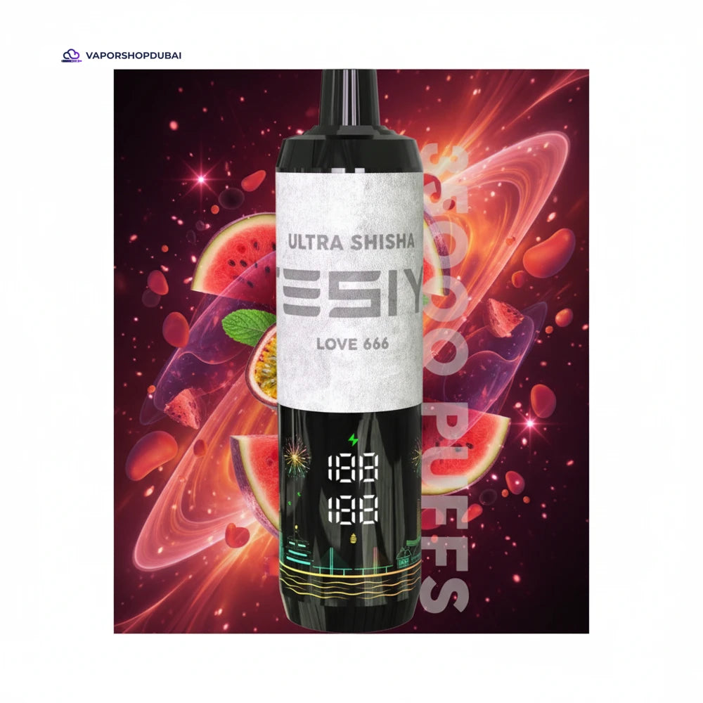 TESIYI Ultra Shisha 35000 سحبة فيب جاهز للاستخدام في الإمارات العربية المتحدة