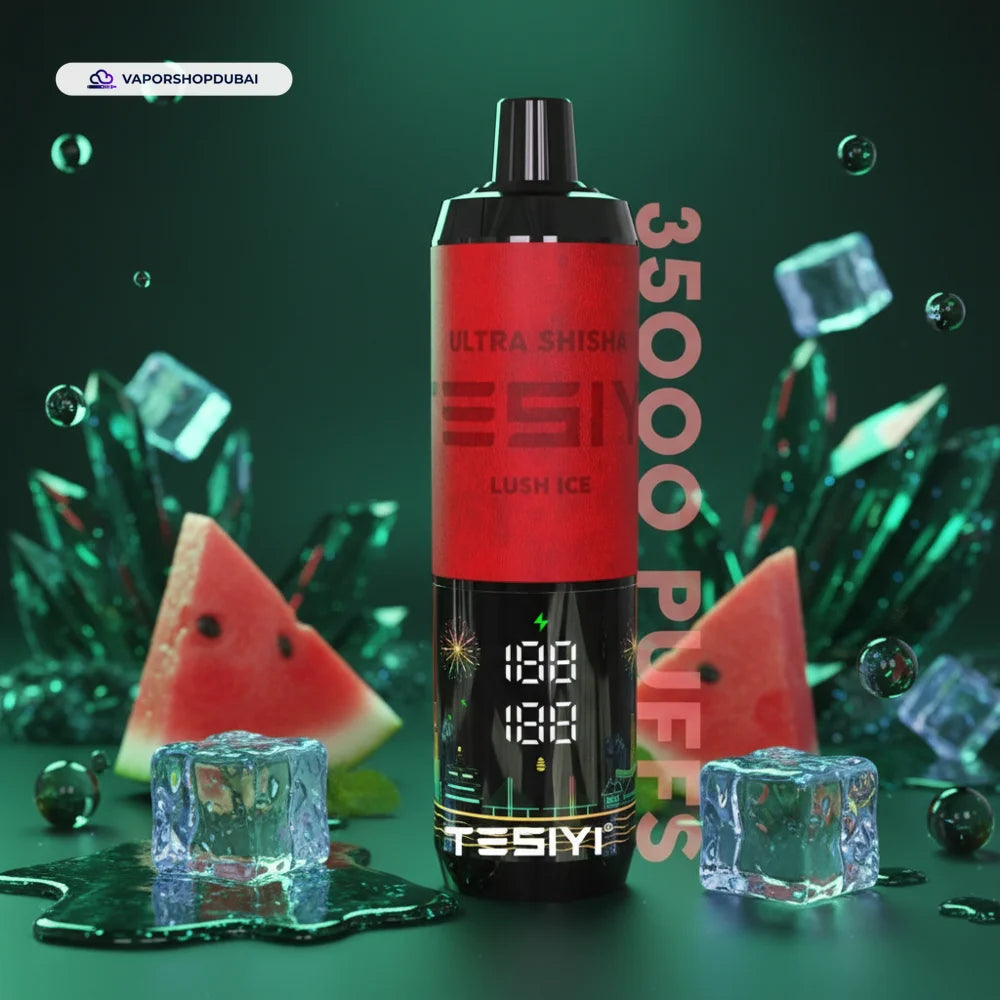 TESIYI Ultra Shisha 35000 سحبة فيب جاهز للاستخدام في الإمارات العربية المتحدة