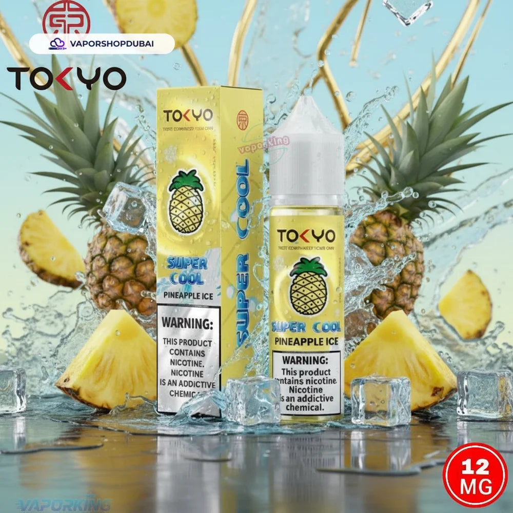 Tokyo Super Cool Series 12mg 60ml E-liquid in the UAE