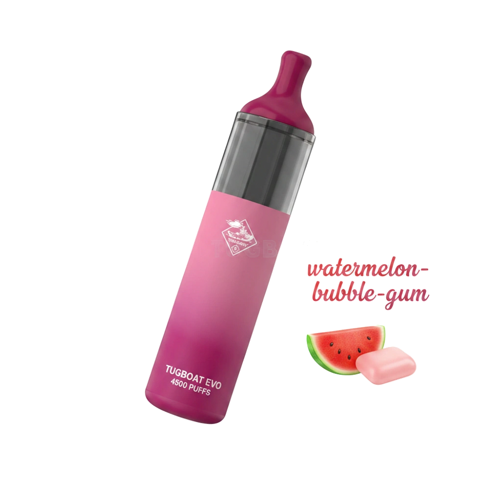 Tugboat Evo 4500 Puffs Watermelon Bubble Gum