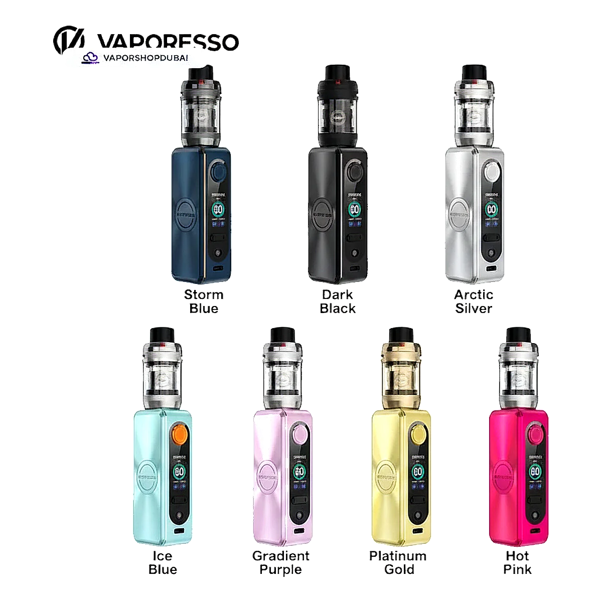Vaporesso GEN SE Vape Kit 80W With iTank T Atomizer 3ml In UAE