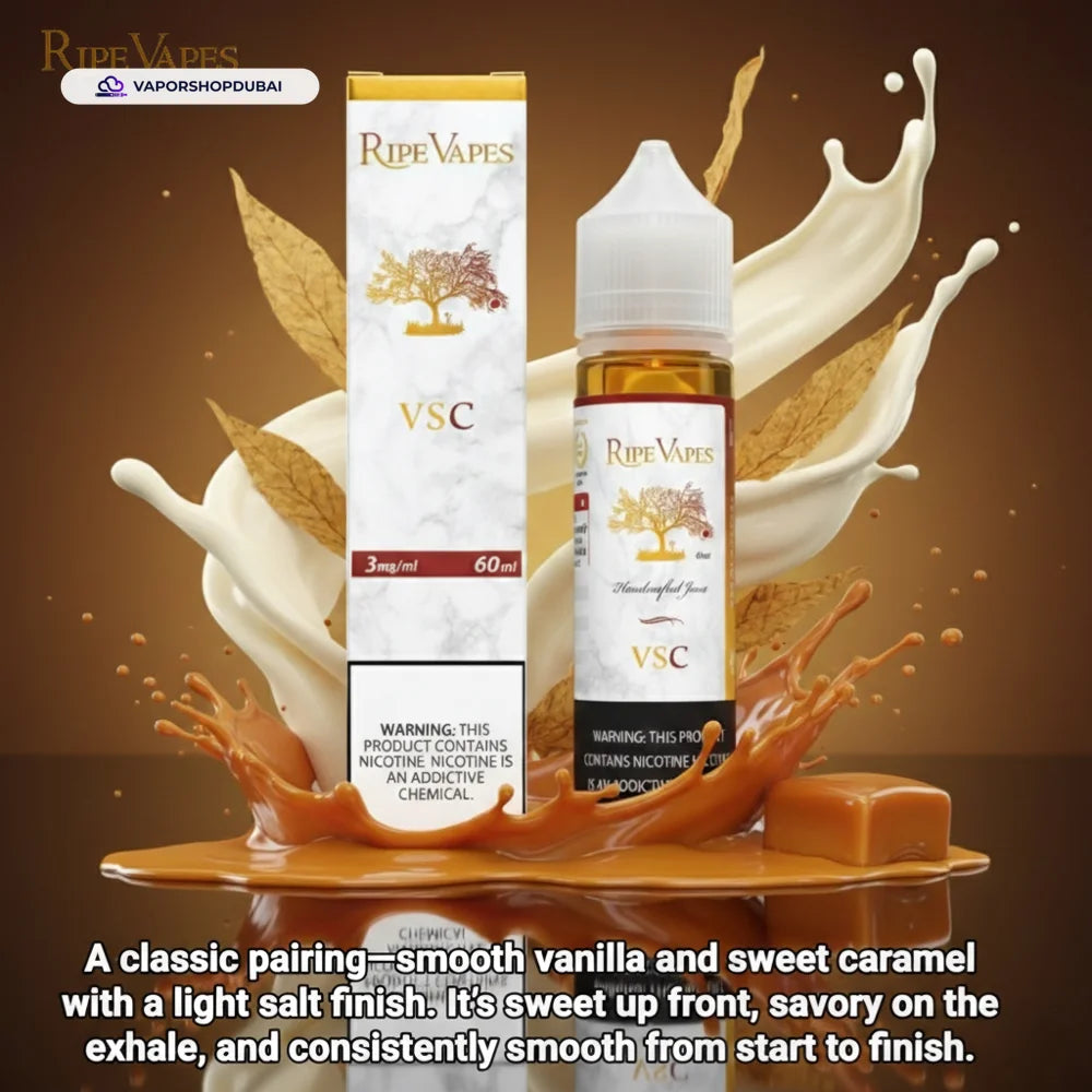 VCT Ripe Vapes 12mg and 18mg 60ml E-Juice in the UAE