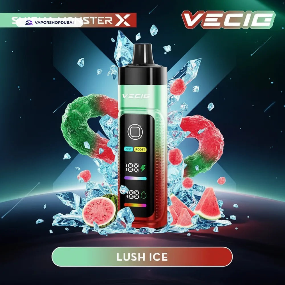 Vecig Shisha Monster X 30K DTL Disposable Hookah Vape In UAE