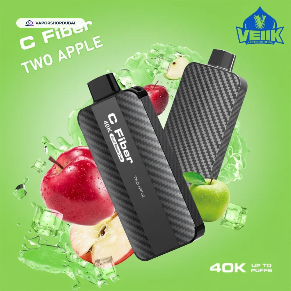 VEIIK C Fiber 40000 Puffs 20mg Disposable Vape في دبي، الإمارات العربية المتحدة