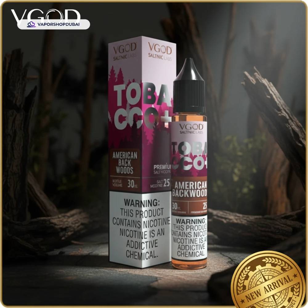 VGOD Tobacco Plus Saltnic 30ml E-Liquid 25mg &amp; 50mg in DUBAI,UAE