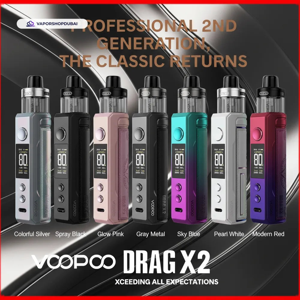 VOOPOO Drag X2 Vape Kit 80W In UAE