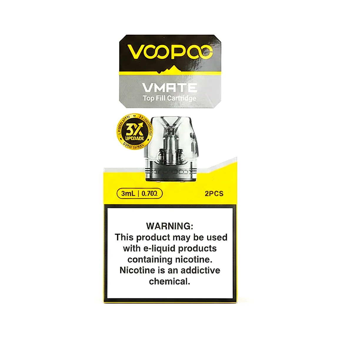 VOOPOO Vmate Pod Cartridges 2pcs Pack In UAE