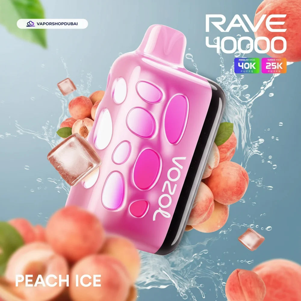 VOZOL RAVE 40000 Puffs Disposable Vape In UAE