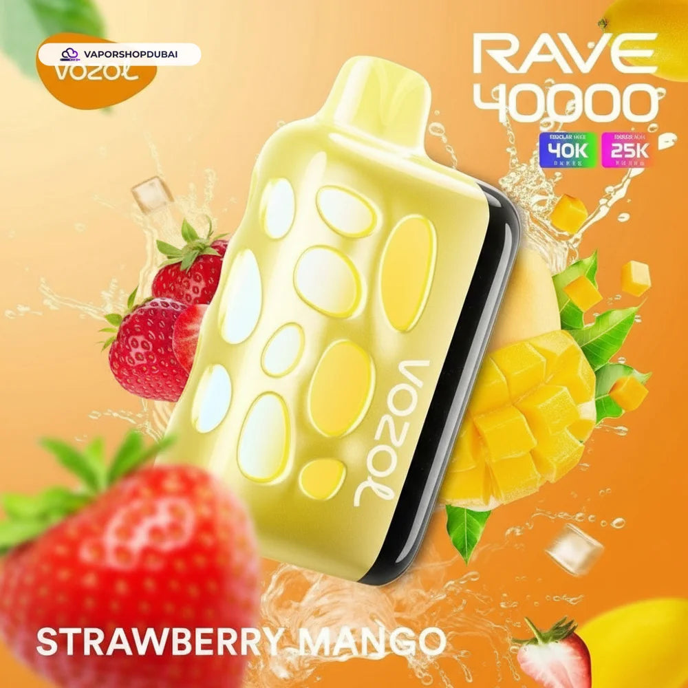 VOZOL RAVE 40000 Puffs Disposable Vape In UAE