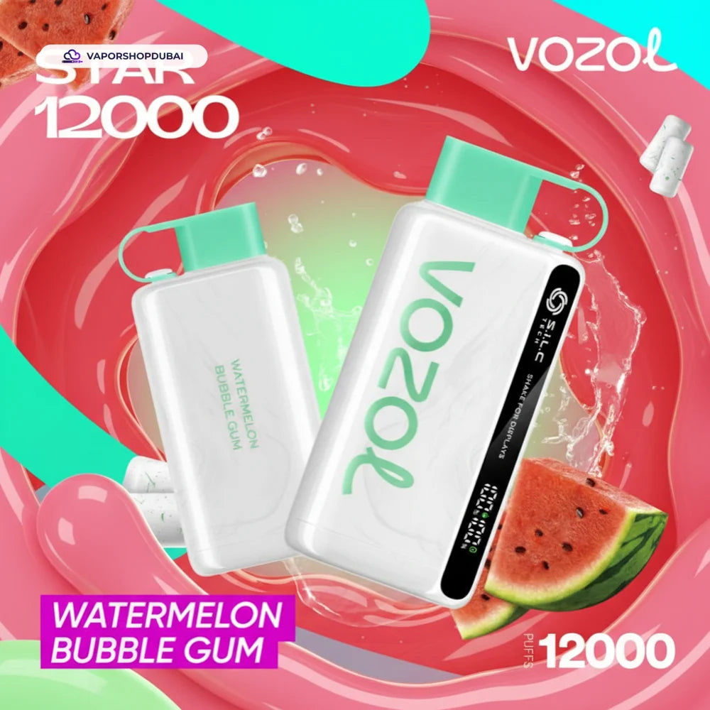 VOZOL STAR 12000 Puffs Disposable Kit In UAE